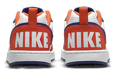 (Grade School) Nike Court Borough Low BG 'Team Orange Hyper Royal' DN4245-141