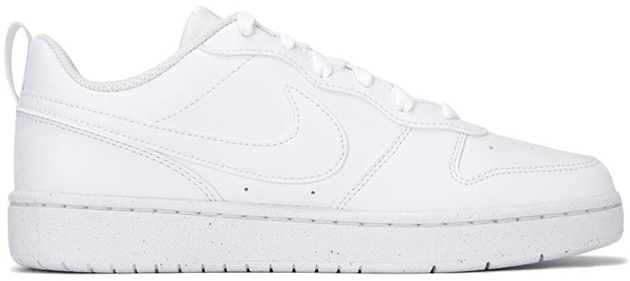 (Grade School) Nike Court Borough Low Recraft 'Triple White' DV5456-106 Order (Grade School) Nike Court Borough Low Recraft 'Triple White' DV5456-106