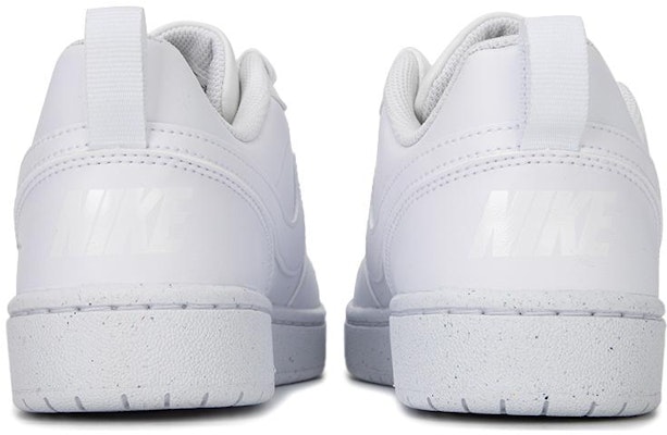 (Grade School) Nike Court Borough Low Recraft 'Triple White' DV5456-106 Shop (Grade School) Nike Court Borough Low Recraft 'Triple White' DV5456-106