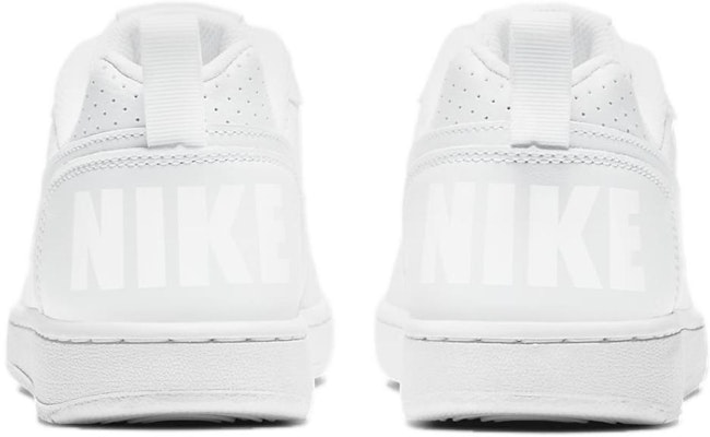 (Grade School) Nike Court Borough Low SL 'Triple White' AV3171-100 Details for (Grade School) Nike Court Borough Low SL 'Triple White' AV3171-100