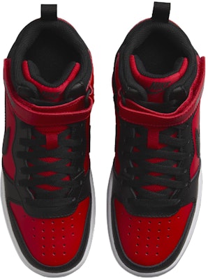 (Nilai Sekolah) Nike Court Borough Mid 2 'Hitam Universiti Merah' CD7782-602 Shop (Nilai Sekolah) Nike Court Borough Mid 2 'Hitam Universiti Merah' CD7782-602