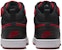 (Grade School) Nike Court Borough Mid 2 'Black University Red' CD7782-602