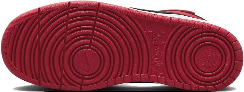 GS ナイキ コート バーロウ MID 2 黒/ユニバーシティレッド CD7782-602 Details for GS ナイキ コート バーロウ MID 2 黒/ユニバーシティレッド CD7782-602