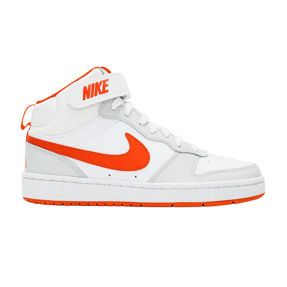 Buy (Sekolah Dasar) Nike Court Borough Mid 2 'Photon Dust Team Orange' Anak-anak CD7782-008