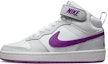 Buy (Kanak-Kanak) Nike Court Borough Mid 2 'Pure Platinum Vivid Purple' CD7782-009