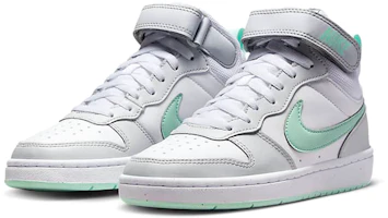 Lookbook (小學)Nike Court Borough Mid 2 'Pure Platinum Mint Foam' CD7782-011