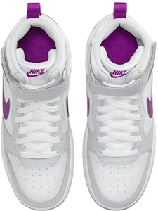 (Para Niños) Nike Court Borough Mid 2 'Puro Platino y Morado Vivo' CD7782-009 Shop (Para Niños) Nike Court Borough Mid 2 'Puro Platino y Morado Vivo' CD7782-009