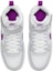 Shop (Kanak-Kanak) Nike Court Borough Mid 2 'Pure Platinum Vivid Purple' CD7782-009