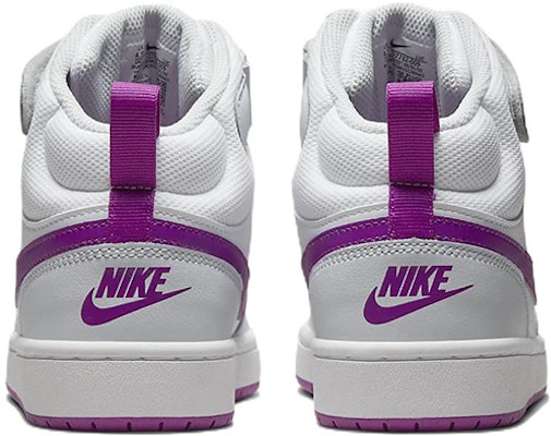 (Sekolah Dasar) Nike Court Borough Mid 2 'Pure Platinum Vivid Purple' CD7782-009 Purchase (Sekolah Dasar) Nike Court Borough Mid 2 'Pure Platinum Vivid Purple' CD7782-009