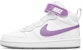 (Kanak-Kanak) Nike Court Borough Mid 2 'Putih Fuchsia Glow' CD7782-103