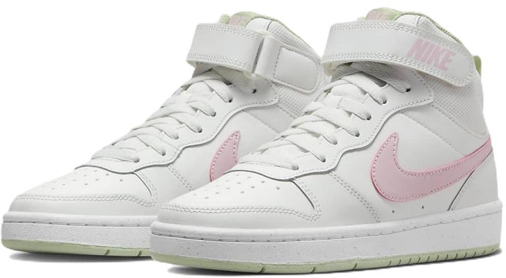 (Niños) Nike Court Borough Mid 2 'Blanco Rosa Espuma' CD7782-111 Lookbook (Niños) Nike Court Borough Mid 2 'Blanco Rosa Espuma' CD7782-111