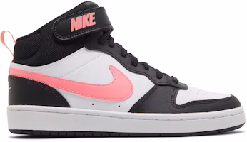 (Grade School) Nike Court Borough Mid 2 'White Sunset Pulse' CD7782-005 (Grade School) Nike Court Borough Mid 2 'White Sunset Pulse' CD7782-005
