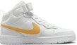 Order (Kanak-Kanak) Nike Court Borough Mid 2 'Putih Topaz Emas' CD7782-112
