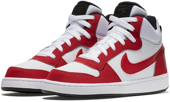(Kanak-Kanak) Nike Court Borough Mid 'Merah Gym Putih' 839977-103 Purchase (Kanak-Kanak) Nike Court Borough Mid 'Merah Gym Putih' 839977-103