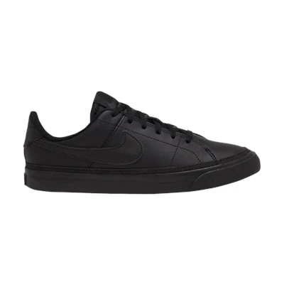 (GS) Nike Court Legacy 'Triple Black'