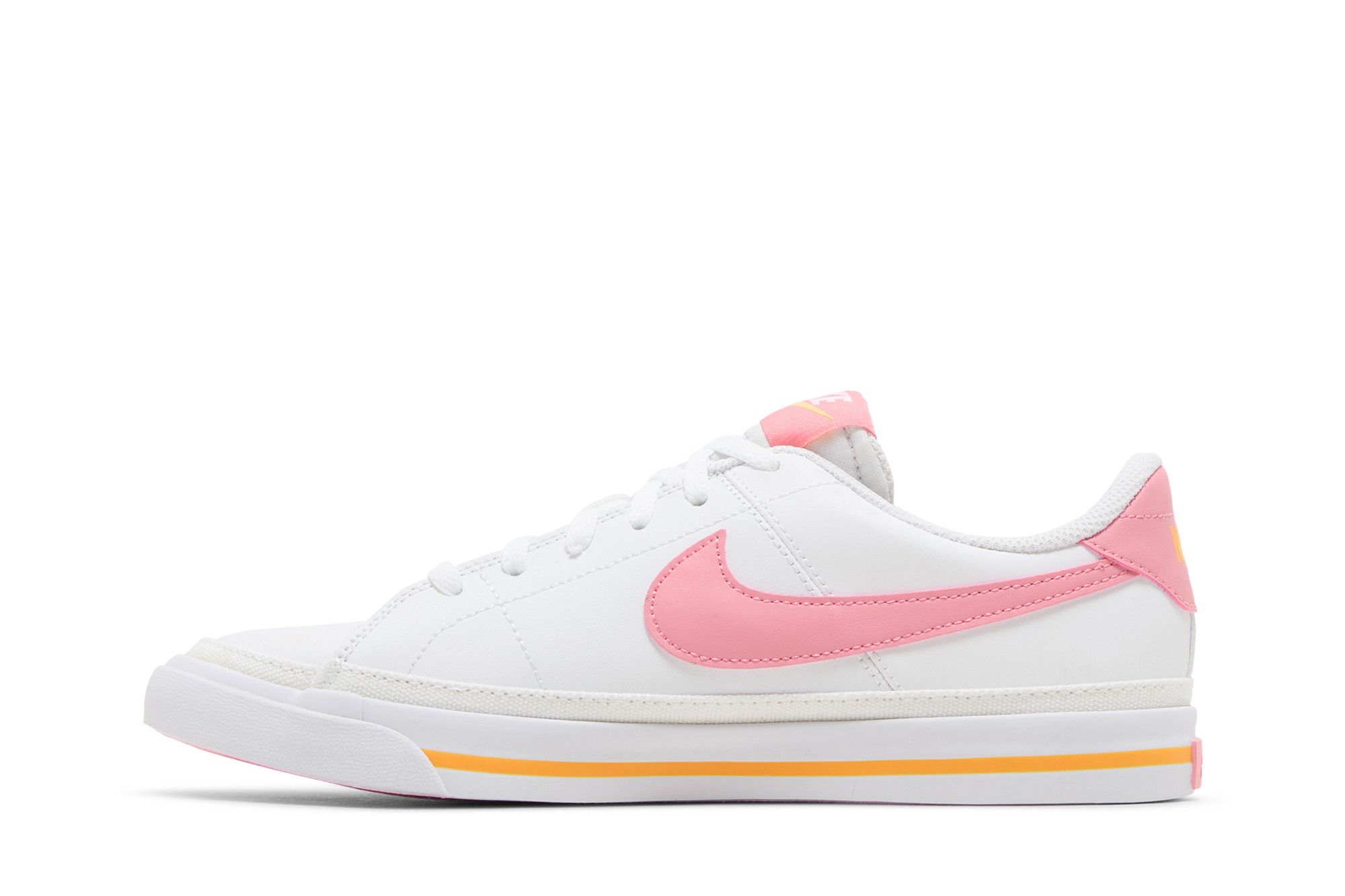 Lookbook （小學）Nike Court Legacy「White Coral Chalk」DA5380-118