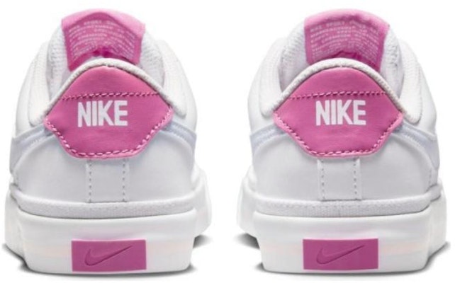 (小學) Nike Court Legacy '白色宇宙艷粉' DA5380-116 Details for (小學) Nike Court Legacy '白色宇宙艷粉' DA5380-116