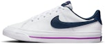 Buy (Kanak-Kanak) Nike Court Legacy 'Putih Midnight Navy' DA5380-117