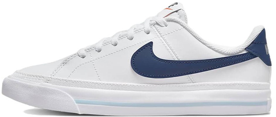 나이키 코트 레거시 '화이트 미스틱 네이비' (초등학생) DA5380-113 Buy 나이키 코트 레거시 '화이트 미스틱 네이비' (초등학생) DA5380-113