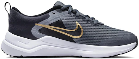 Order (Grade School) Nike Downshifter 12 'Cool Grey Metallic Gold' DM4194-005