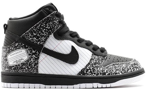 (Kanak-Kanak) Nike Dunk Hi Premium BTS QS 'Notebook' 2014 715775-001 Order (Kanak-Kanak) Nike Dunk Hi Premium BTS QS 'Notebook' 2014 715775-001
