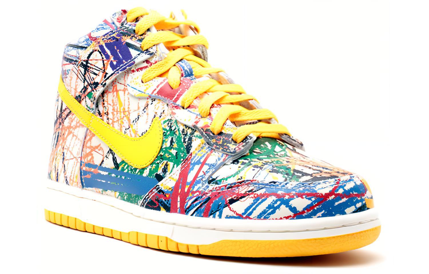 Order (小学款) 耐克Dunk Hi Premium QS '涂鸦' 728443-100