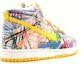 Lookbook (Kanak-Kanak) Nike Dunk Hi Premium QS 'Scribble' 728443-100