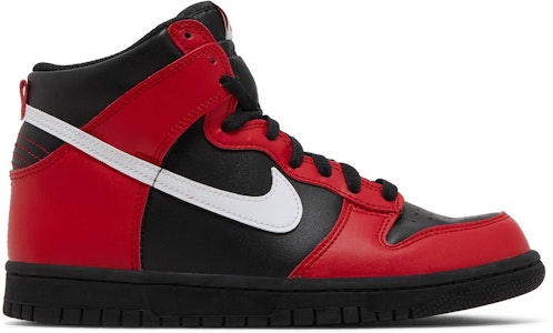 나이키 덩크 하이 '블랙 레드 화이트' (초등학생) DB2179-003 Buy 나이키 덩크 하이 '블랙 레드 화이트' (초등학생) DB2179-003