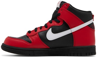 (小学) Nike Dunk 高帮 '黑红白' DB2179-003 Lookbook (小学) Nike Dunk 高帮 '黑红白' DB2179-003