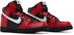 (Nilai Sekolah) Nike Dunk High 'Hitam Merah Putih' DB2179-003