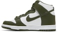 Lookbook (Sekolah Rendah) Nike Dunk High 'Cargo Khaki' DB2179-105