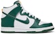 (Sekolah Rendah) Nike Dunk High 'Hijau/Emas' DV7072-300
