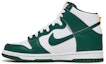 Lookbook (Sekolah Rendah) Nike Dunk High 'Hijau/Emas' DV7072-300