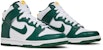 (Sekolah Rendah) Nike Dunk High 'Hijau/Emas' DV7072-300