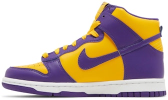 (초등학생) 나이키 덩크 하이 '레이커스' DZ4454-500 Lookbook (초등학생) 나이키 덩크 하이 '레이커스' DZ4454-500