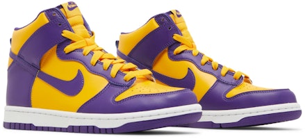 (초등학생) 나이키 덩크 하이 '레이커스' DZ4454-500 Cheap (초등학생) 나이키 덩크 하이 '레이커스' DZ4454-500