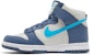 (Sekolah Rendah) Nike Dunk High 'Light Bone Diffused Blue' DB2179-006