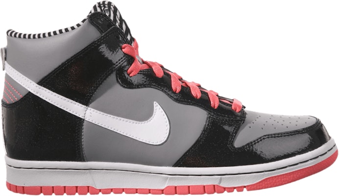 (學齡)Nike Dunk 高筒鞋「金屬灰太陽紅」316604-006 Buy (學齡)Nike Dunk 高筒鞋「金屬灰太陽紅」316604-006