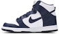 (Kanak-Kanak) Nike Dunk High 'Midnight Navy'. DB2179-104