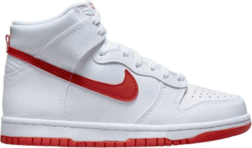 nike-dunk-high-white-picante-red-youth