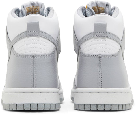 (Grade School) Nike Dunk High Next Nature 'Wolf Grey Marigold' FD9773-001 Details for (Grade School) Nike Dunk High Next Nature 'Wolf Grey Marigold' FD9773-001