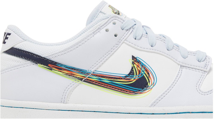 (Grade School) Nike Dunk Low '3D Swoosh' DV3478-100 Order (Grade School) Nike Dunk Low '3D Swoosh' DV3478-100