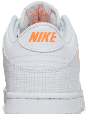 (Niños) Nike Dunk Low '3D Swoosh Gris Blanco Naranja' DR0171-100 Sizing (Niños) Nike Dunk Low '3D Swoosh Gris Blanco Naranja' DR0171-100
