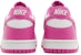 (Kanak-Kanak) Nike Dunk Low 'Active Fuchsia' FJ0704-100