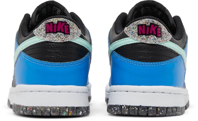 (Niños) Nike Dunk Low 'Negro Azul Claro Foto Espuma Menta' DR0165-001 Details for (Niños) Nike Dunk Low 'Negro Azul Claro Foto Espuma Menta' DR0165-001
