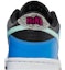 Sizing (SD) Nike Dunk Low 'Hitam Biru Foto Mint' DR0165-001