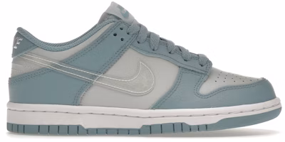 (Grade School) Nike Dunk Low 'Clear Blue Swoosh' DH9765-401 (Grade School) Nike Dunk Low 'Clear Blue Swoosh' DH9765-401
