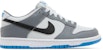 (Kanak-Kanak) Nike Dunk Low 'Cool Grey Photo Blue' FB9109-001