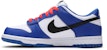 (Sekolah Rendah) Nike Dunk Low 'Game Royal Crimson' CW1590-104