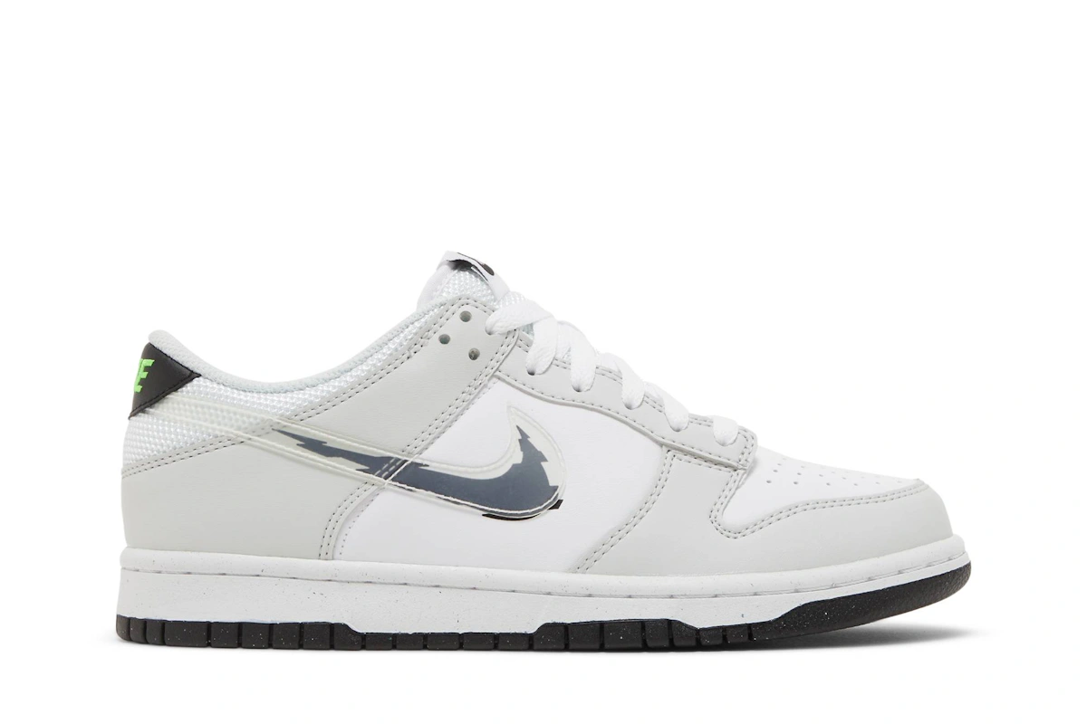 (Grade School) Nike Dunk Low 'Glitch Swoosh' DV3033-001